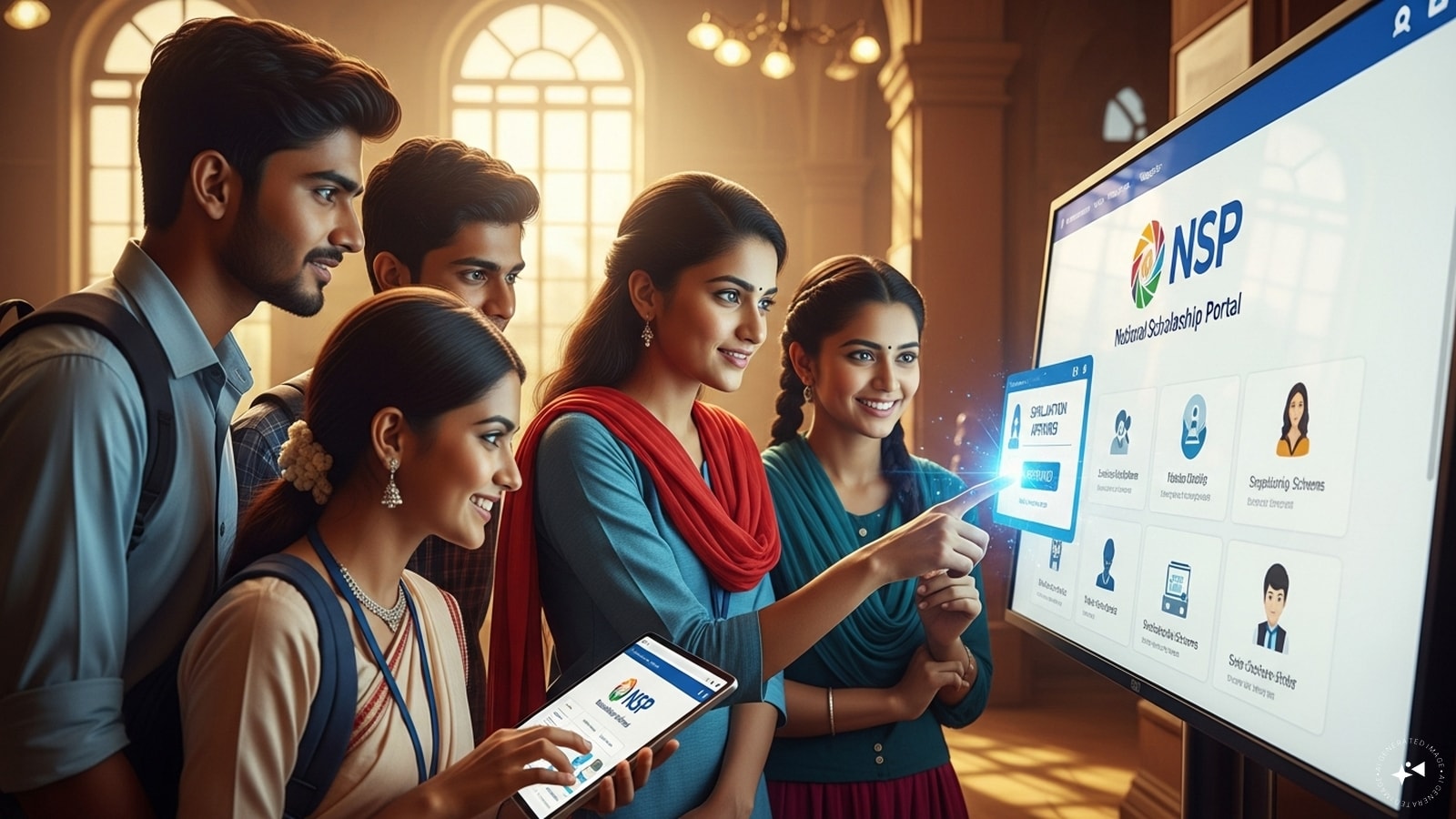 National Scholarship Portal (NSP): The National Scholarship Portal is not a scholarship itself but a one-stop platform where students can apply for multiple central and state schemes. It simplifies the application process and allows easy tracking of scholarship status.