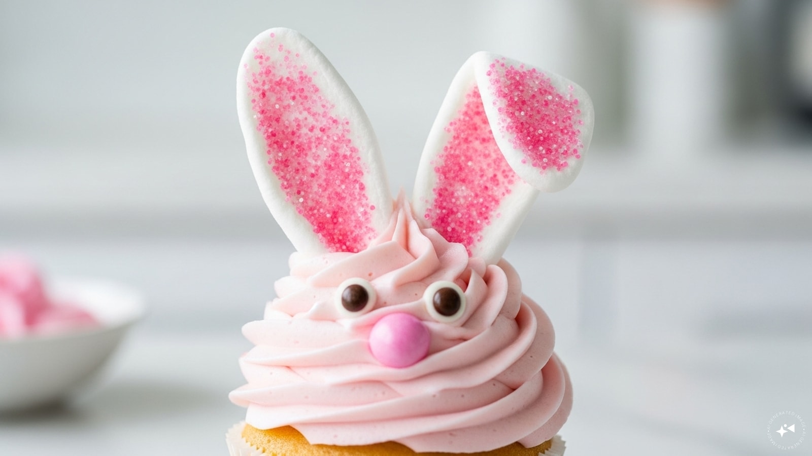 Easter 2026: Bunny Ear Cupcakes