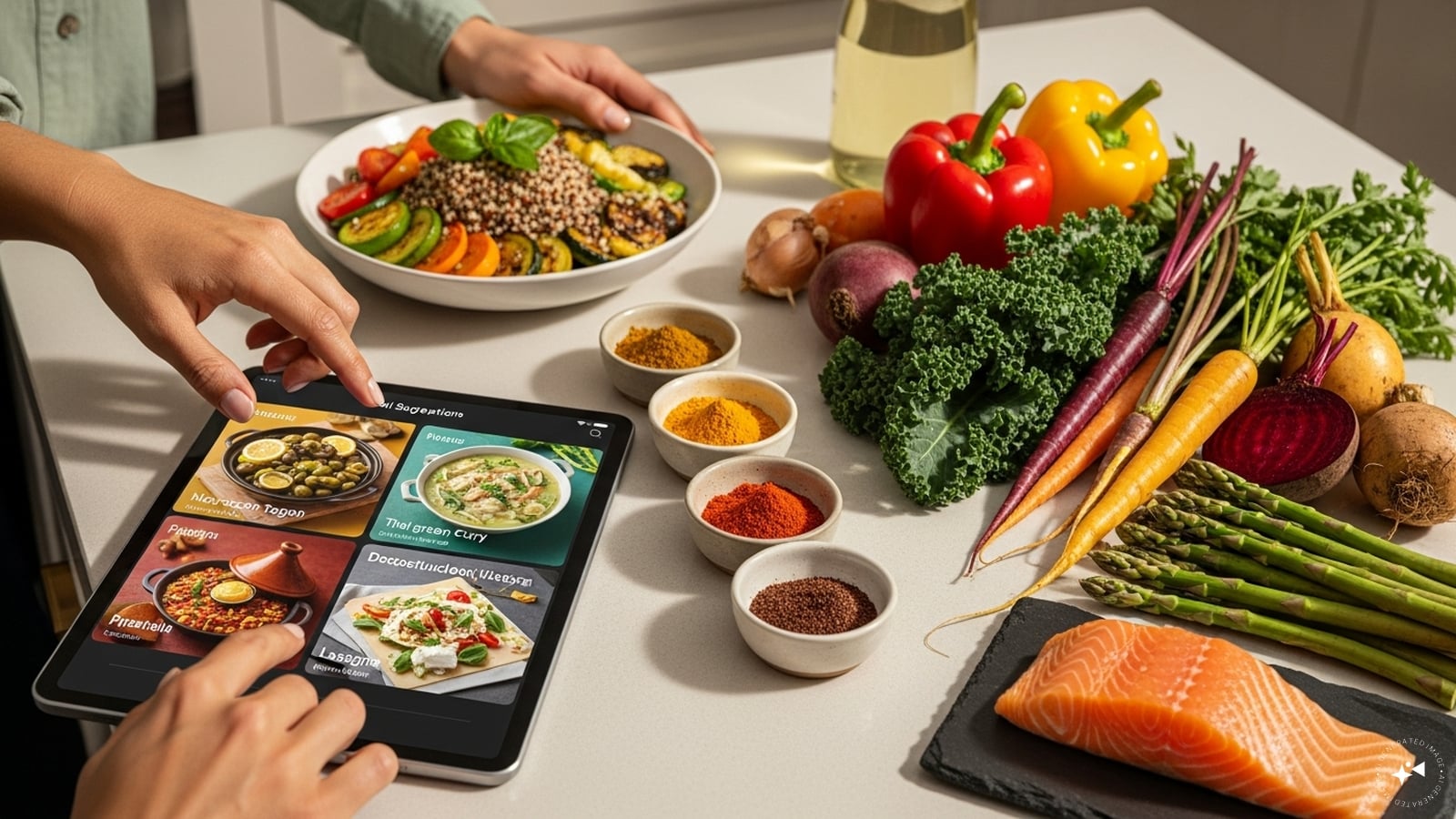 AI Assistance for Meal Prepping