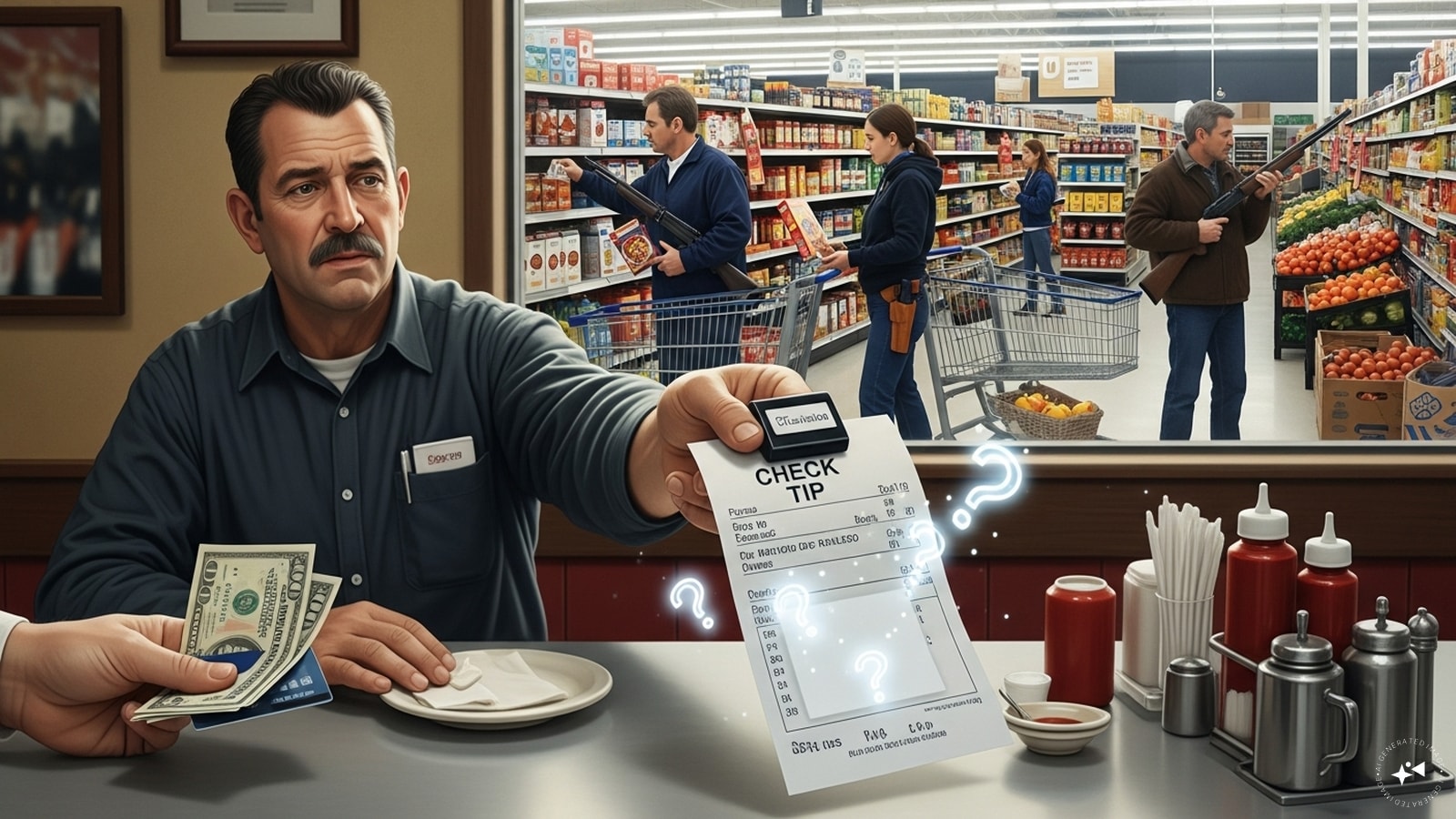 ‘Tipping Culture, Guns In Supermarkets’: Users Share What They Find Most Weird About The US