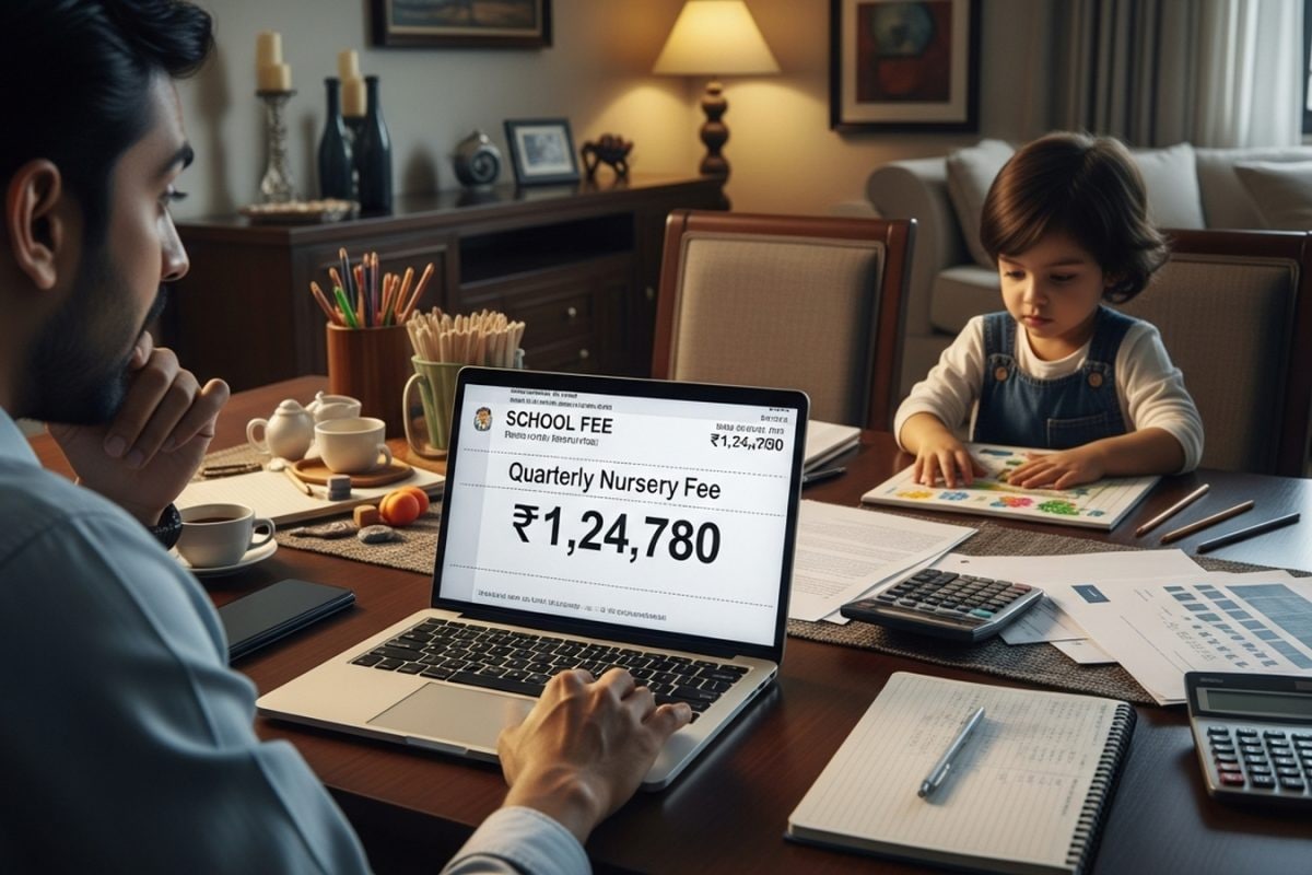 'Completed My Graduation In This Fee': Gurugram Mom’s Rs 1.24 Lakh Quarterly Nursery Fee Post Goes Viral, Internet Left Stunned
