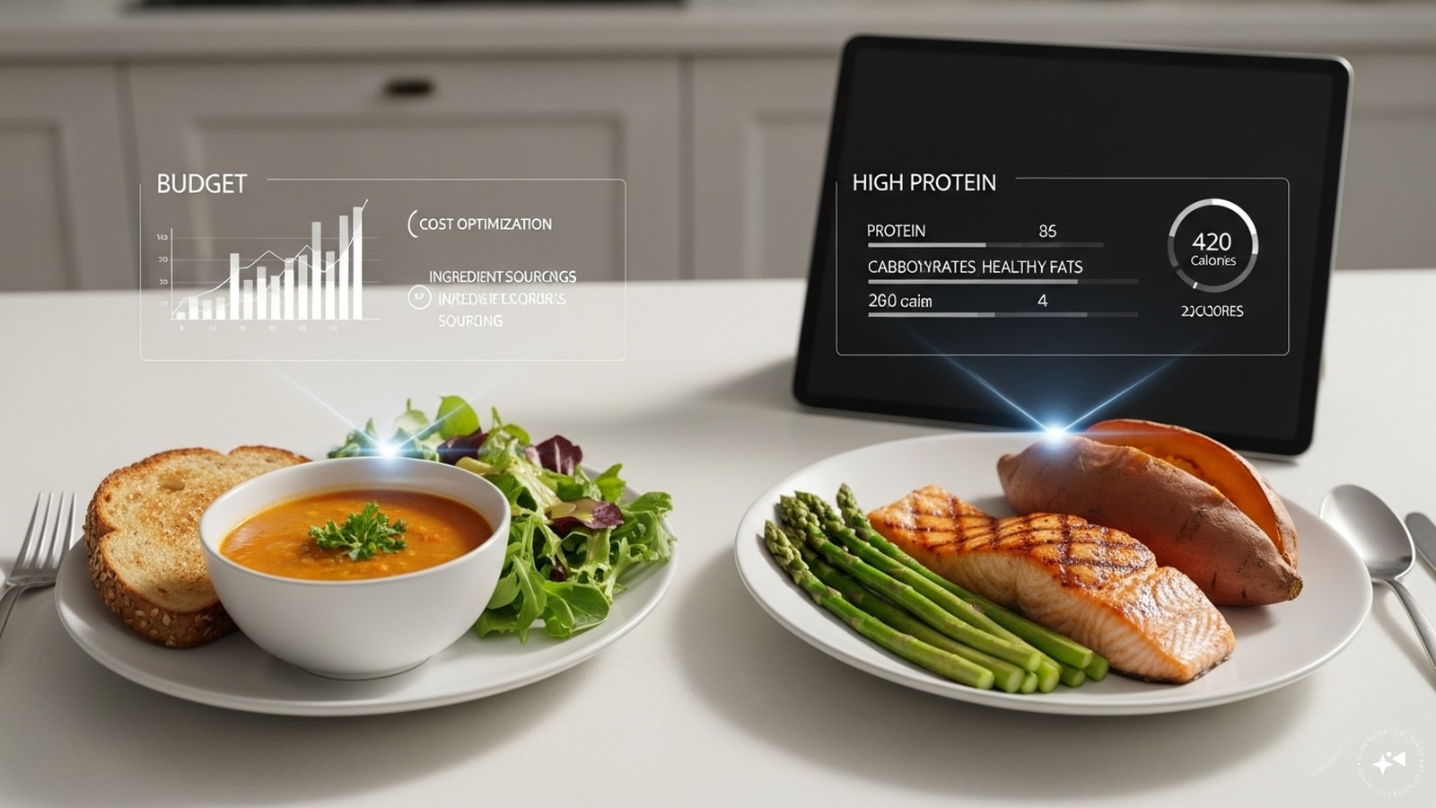 How to meal prep using AI tools
