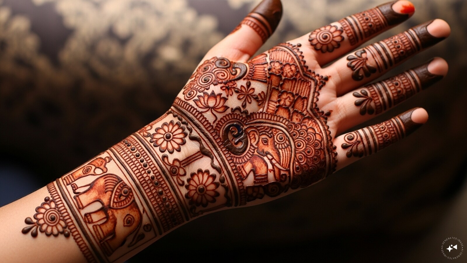 Vishu Pattern Design Vishu 2026 Mehndi Designs: Simple, Floral, Traditional Kerala Patterns ...