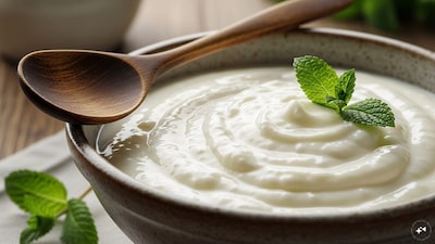 Store curd in the middle shelf of your refrigerator, where the temperature remains stable. (Representative image: AI-generated)