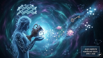 Aquarius Horoscope Today: Astrological predictions by Chirag Daruwalla for kumbha rashi on April 7 2026. (AI generated image)
