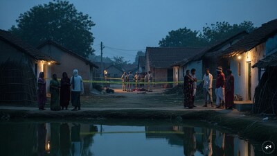 The incident came to light late Tuesday night when two villagers informed the child’s grandfather that a body had been found near a pond.