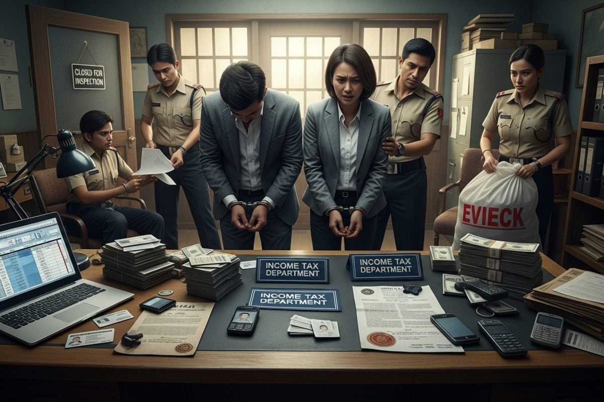 Fake Income Tax Raid Gang Busted In Ghazipur After Shopkeepers Alert Police In UP's Ghazipur Fake Income Tax Raid Gang Busted In Ghazipur After Shopkeepers Alert Police In UP's Ghazipur