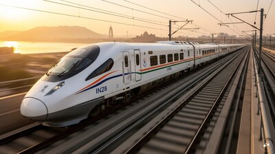 India’s first indigenous bullet train, the B28, is on track to be ready by March 2027, marking a historic leap in the country’s high-speed rail ambitions. 