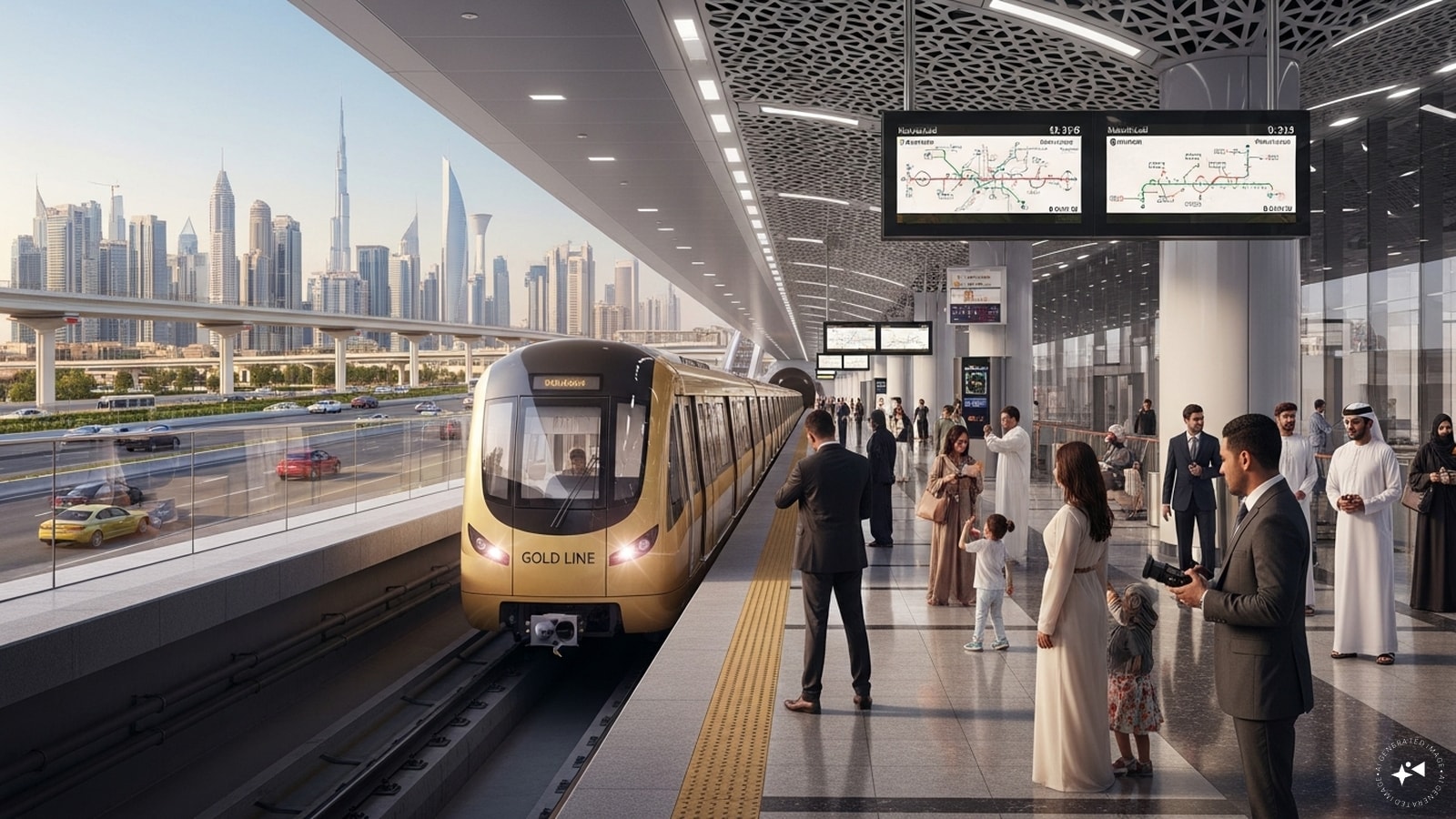 Dubai Metro Gold Line: New Underground Route To Cut Traffic, Ease Congestion Across City