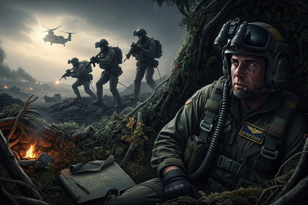 What Are The 4 Steps That Keep US Pilots Alive In Enemy Territory? Who Are Guardian Angels?