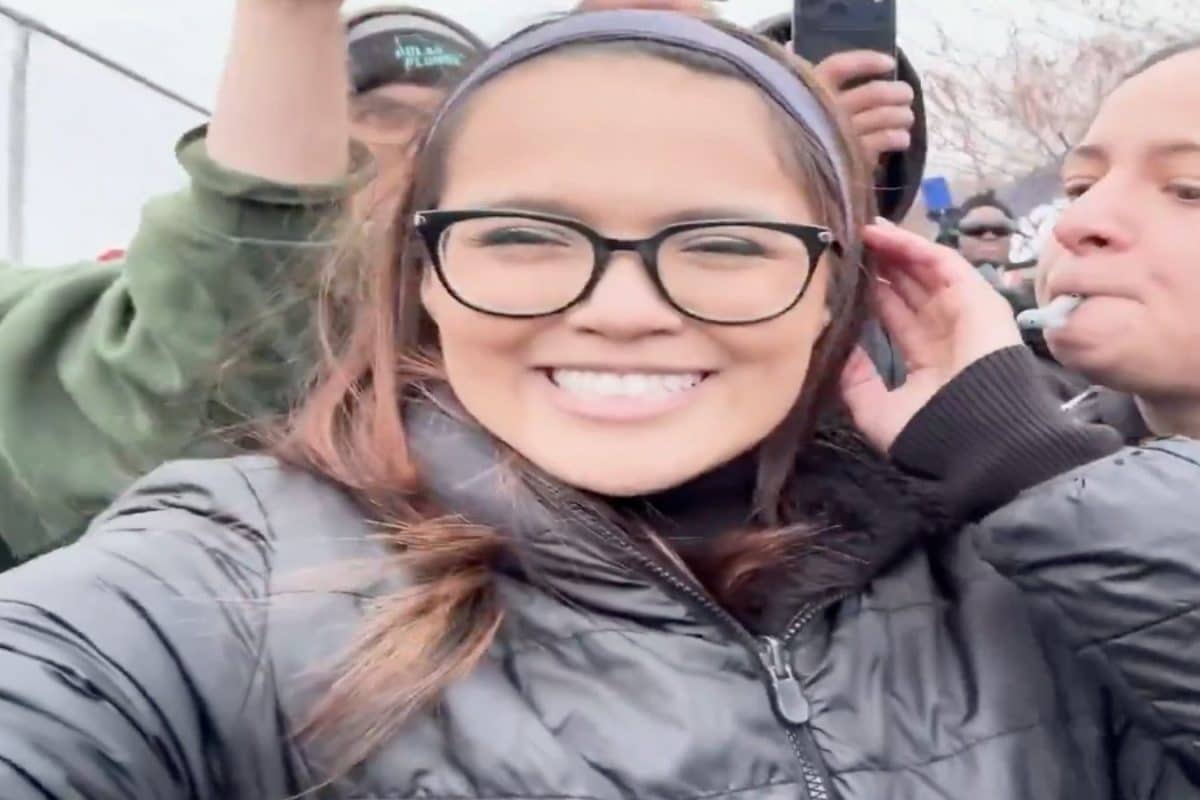 ‘Get The F--- Out Of Here’: Chaotic Protest Turns Violent As Turning Point USA Journalist Pushed To Ground