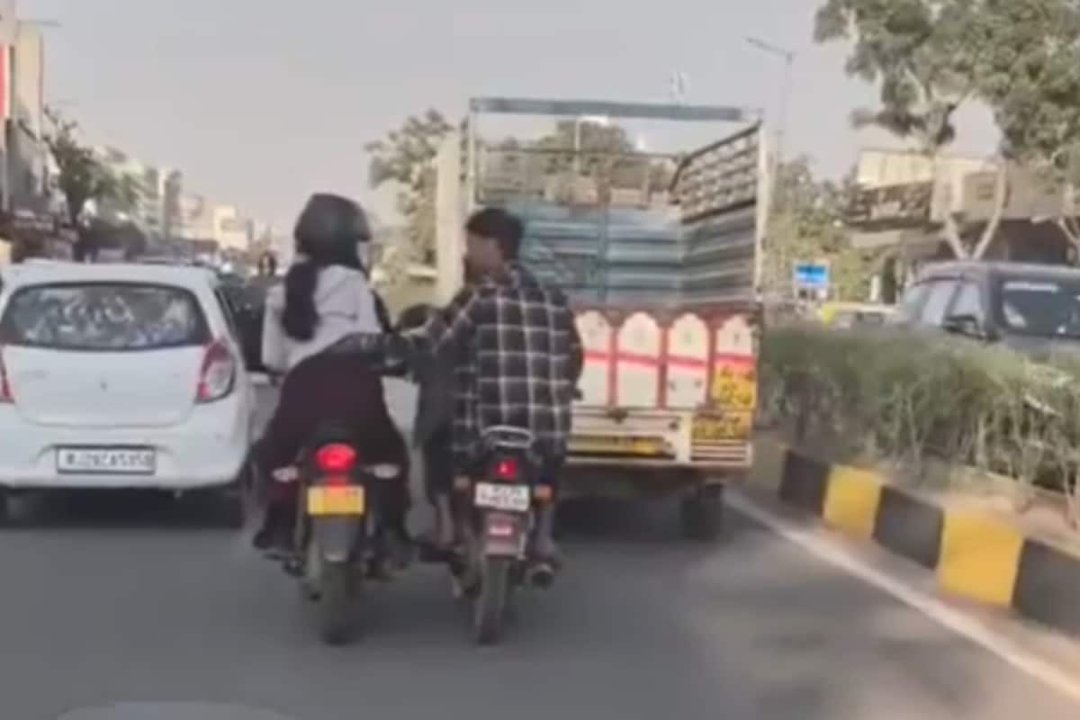 Jaipur Woman On Pillion Molested By Bike-Borne Men In Broad Daylight; Viral Video Sparks Outrage
