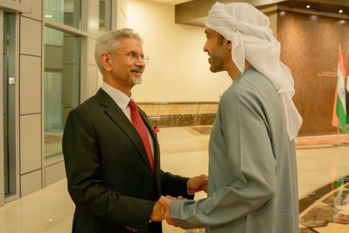 Jaishankar Discusses West Asia Situation With His UAE Counterpart In First Gulf Visit Since Iran War