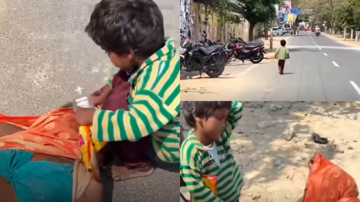 Kanpur Woman Collapses In Heat, Son Runs Barefoot For Water – But 'Bystanders Just Film, Don’t Help'