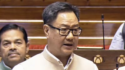 Union Minister Kiren Rijiju. (PTI/File Image)