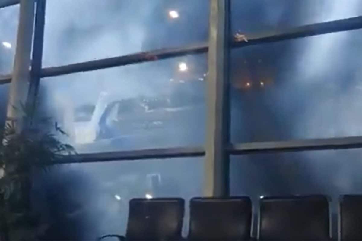 Fire Breaks Out At Mumbai Airport's Terminal 1
