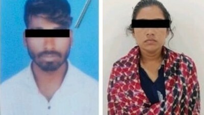 Accused Rahul Pawar and Yogita Bhosale.