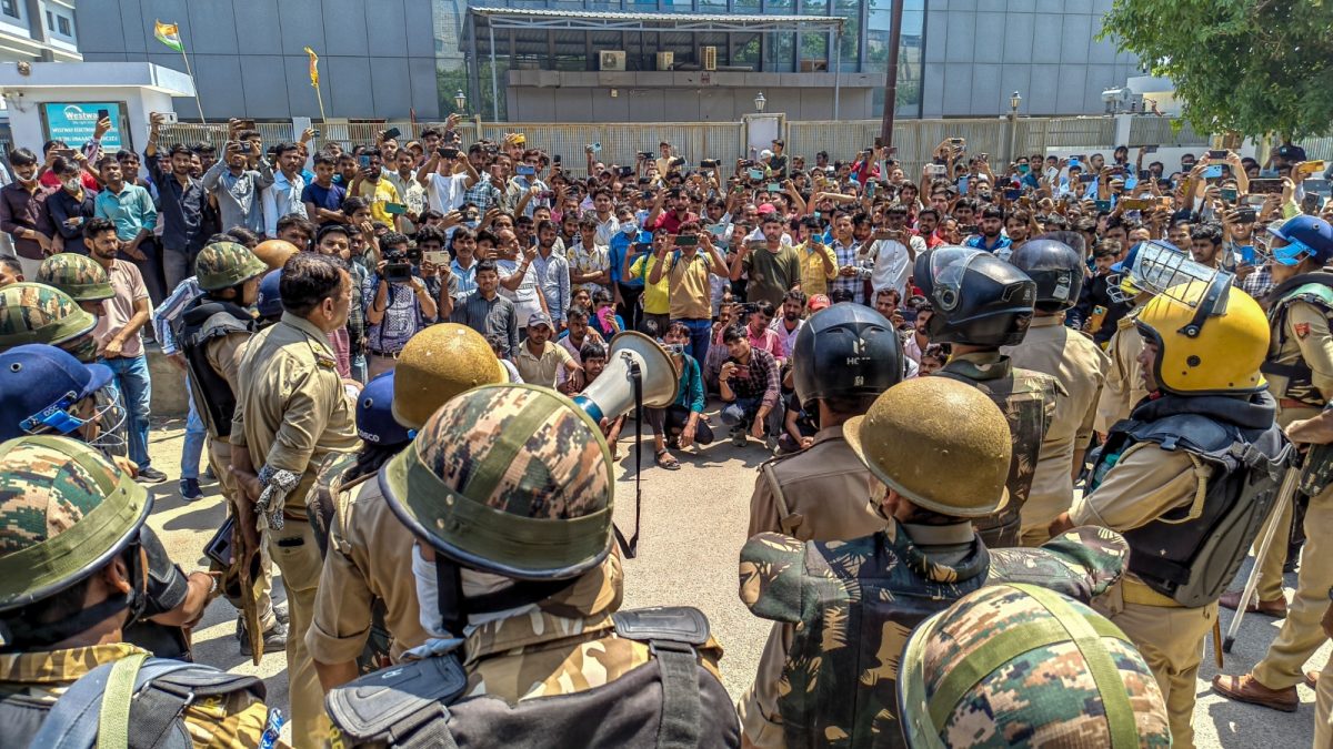 'Internationally Organised Activity': Cops Confirm Pakistan Link In Noida Workers' Protest, Two Held