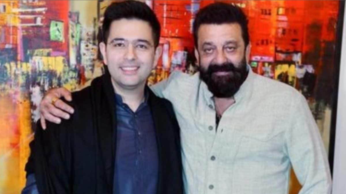When Sanjay Dutt Dropped By Raghav Chadha's Home: A Warm Encounter and Movie Buzz