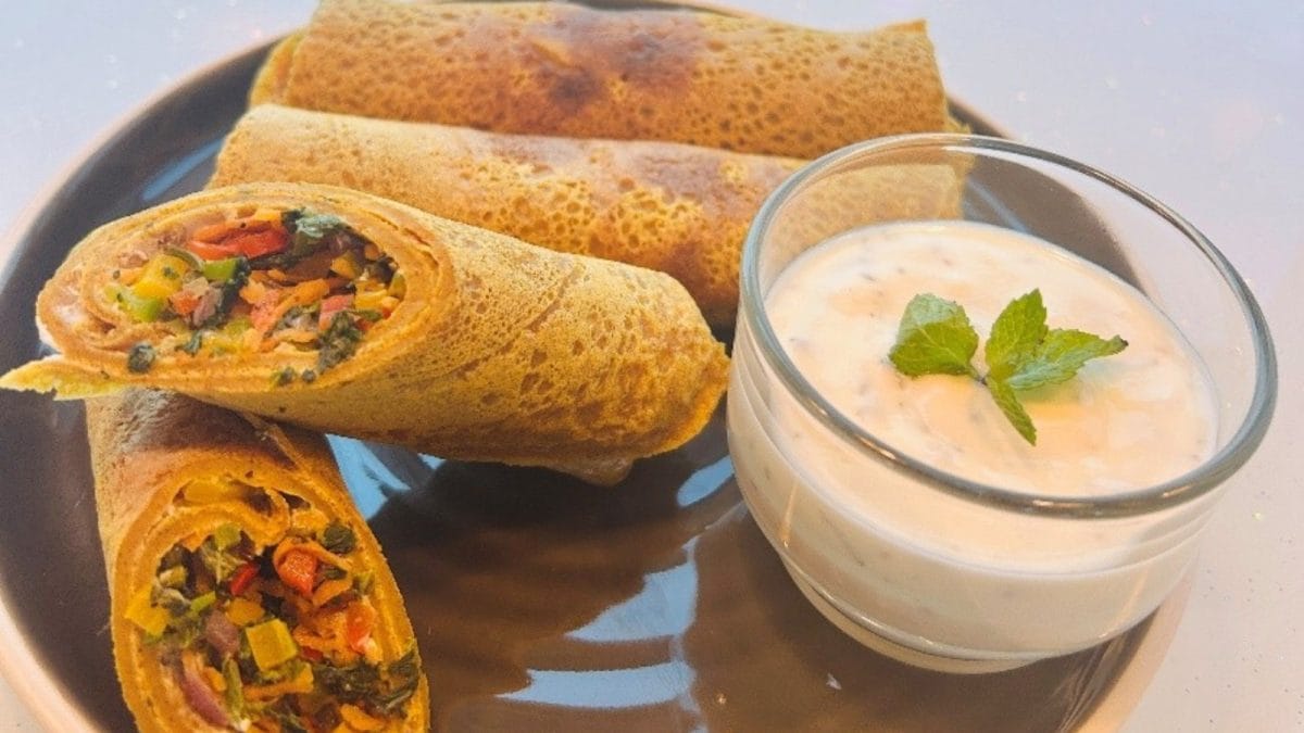 Summer Lunch: This Ragi Masala Chilla Wrap Recipe Is Healthy And Light