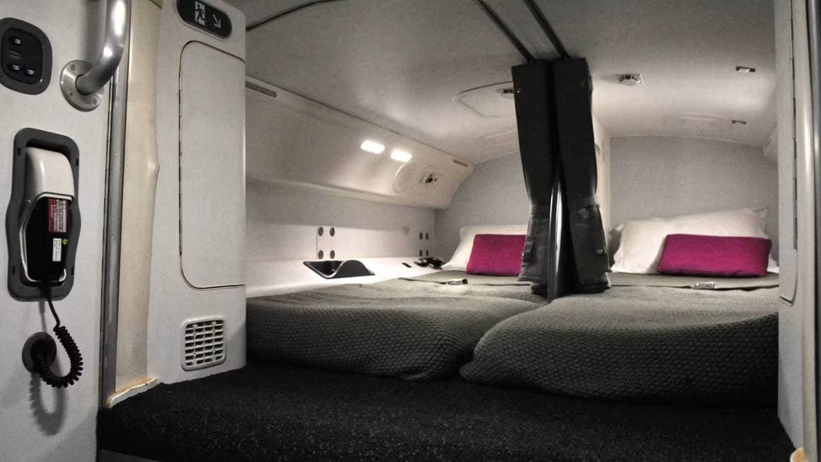 Photo inspiration: Picture Idea: Where Do Flight Attendants Sleep Inside The Secret Bedrooms On