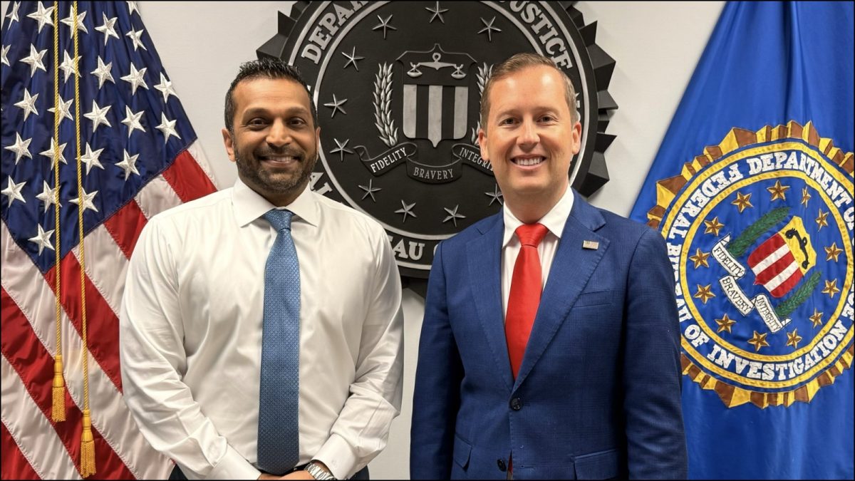Sergio Gor Discusses US-India Cooperation Against Transnational Threats With FBI Chief Kash Patel