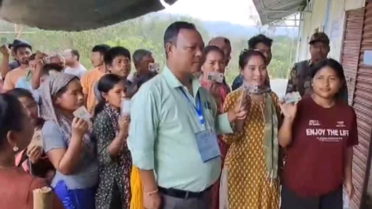 TTAADC Elections: Peaceful Voting Underway In Tripura As BJP, Tipra Motha Eye Tribal Council