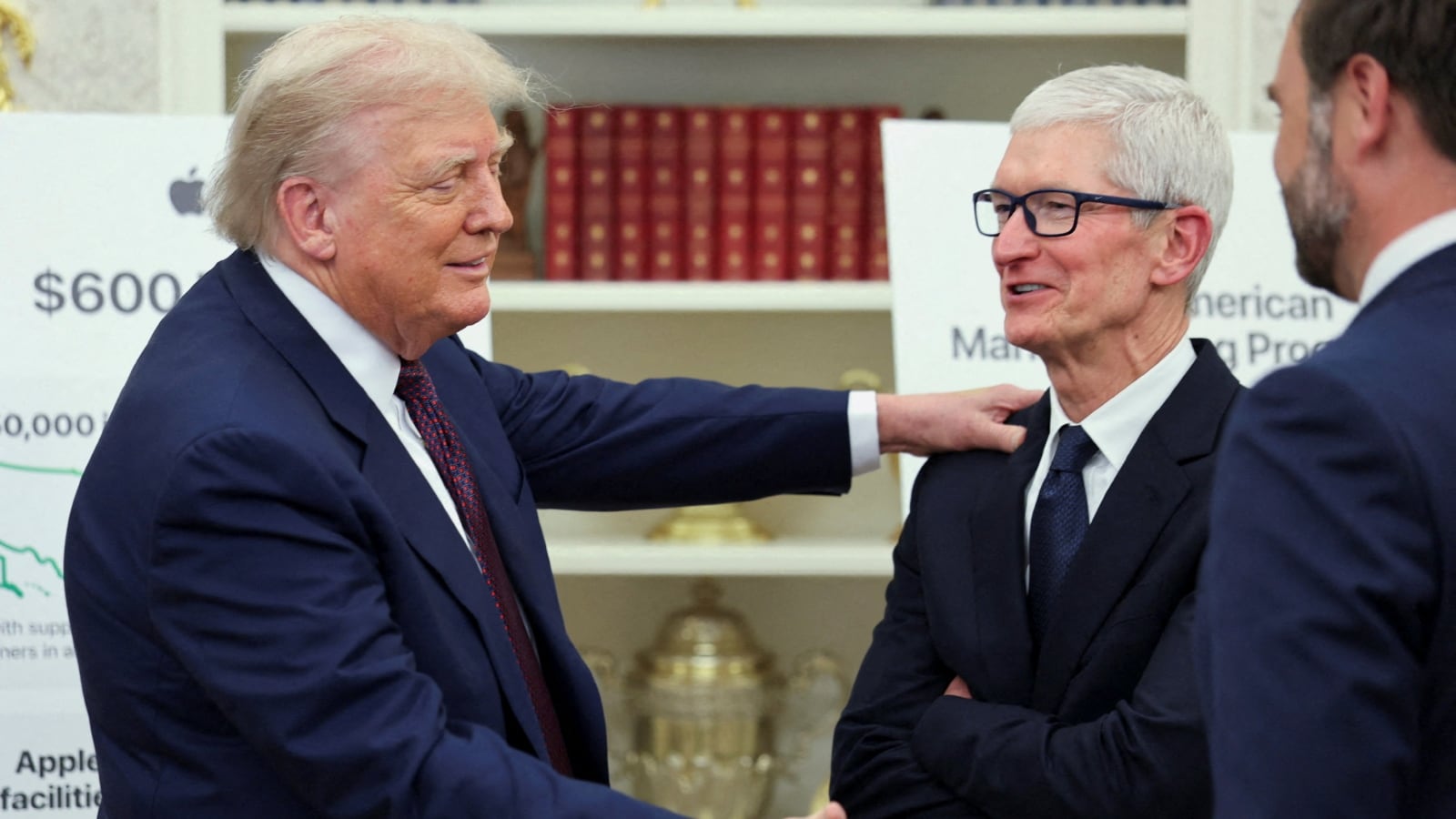 'Called Me To Kiss My A**': Trump Turns Apple CEO's Departure Into Self-Promotion Again