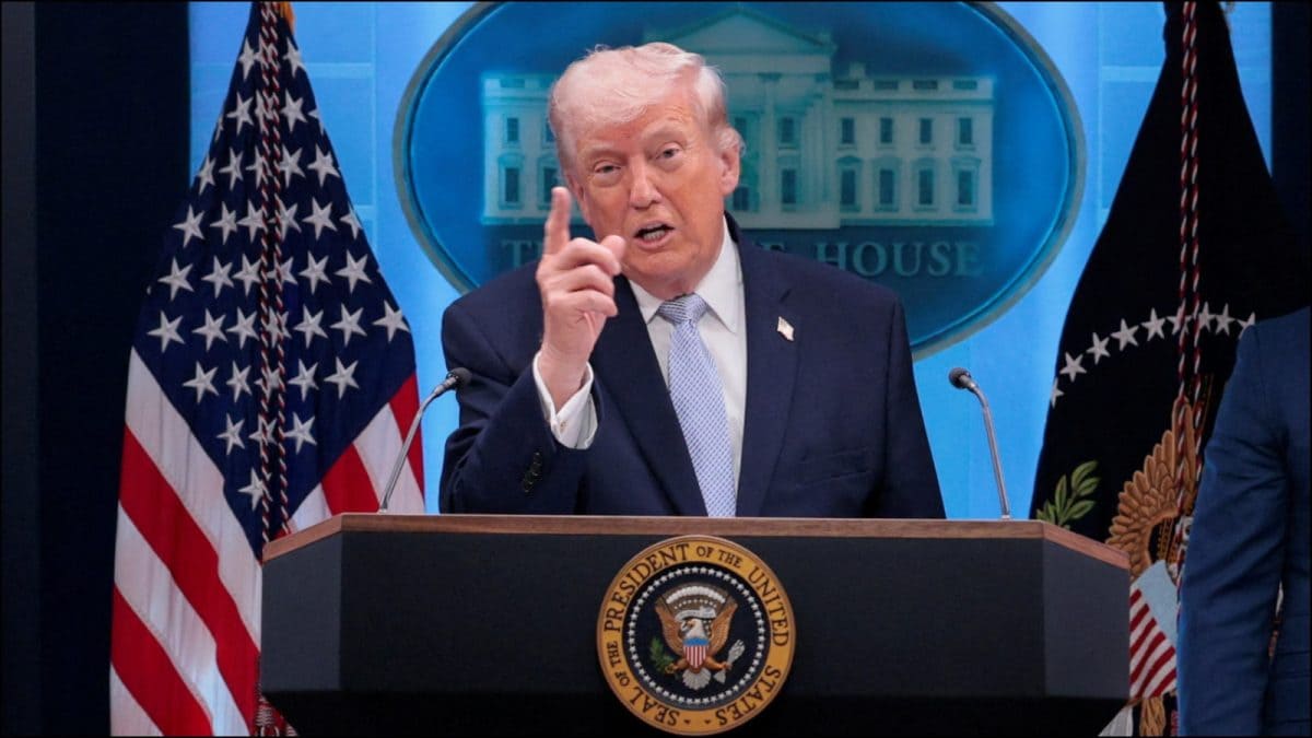 Trump Warns Of Fake Iran Ceasefire Letters, Says Only One Set Of Points Will Be Discussed Privately