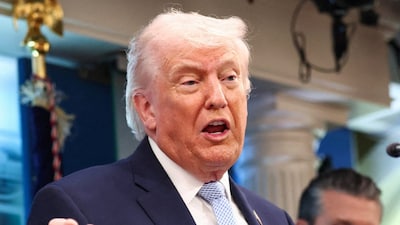 US President Donald Trump. (Reuters)