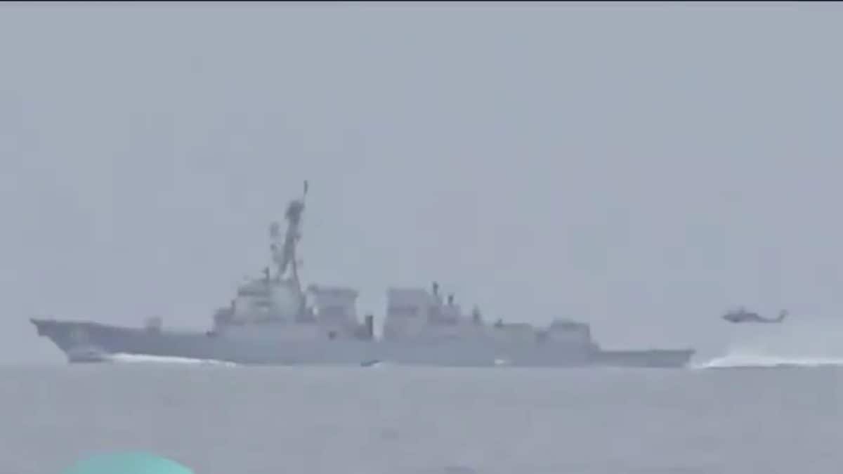'Ready To Open Fire': Iranian Media Releases Footage Of IRGC Warning US Warship In Gulf Of Oman