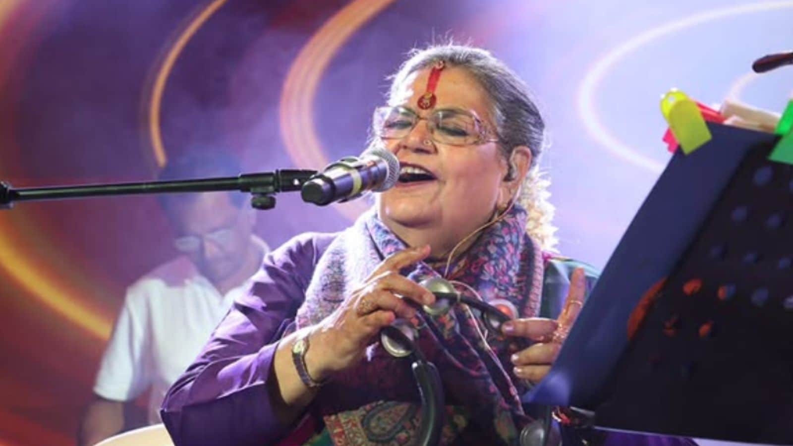 Usha Uthup is a celebrated Indian playback singer known for her distinctive voice and contributions to Hindi film music over several decades. She was awarded the Padma Bhushan in 2024 for her outstanding contribution to the field of art, particularly in vocal music. (Credits: Instagram)
