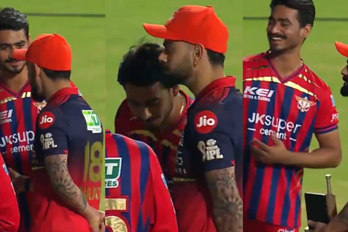 LSG Fast Bowler's Gesture Leaves Virat Kohli Stunned As Players Gather Around | Watch