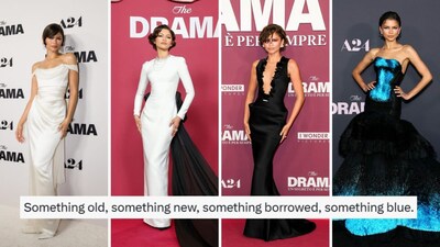 Zendaya's Method Dressing Had Drama But What Does 'Something Old, Something  Blue' Mean? | Fashion News - News18