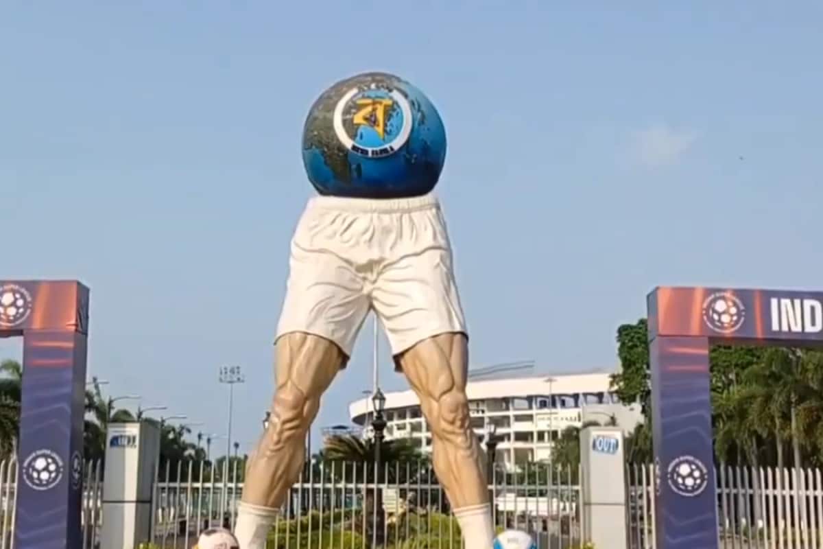 ‘Ugly, Grotesque Statue’: Mamata-Designed Football Sculpture To Be Removed From Salt Lake Stadium