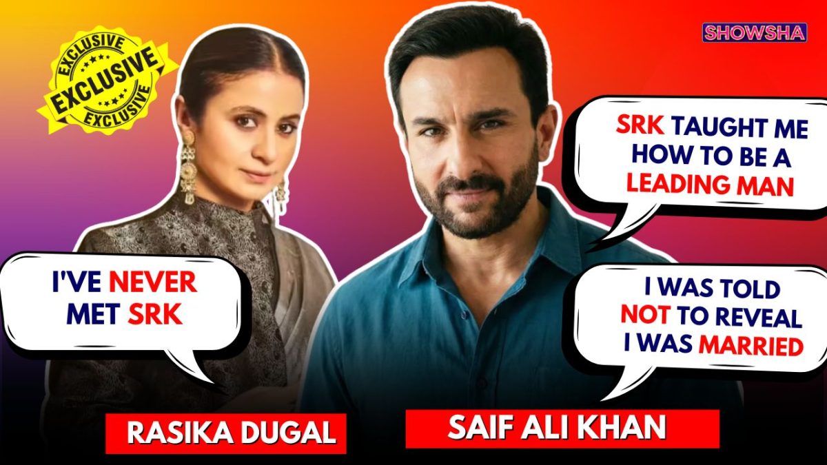 Ali Rasika Saif Ali Khan, Rasika Dugal, Manish Exclusive: Kartavya, SRK ...