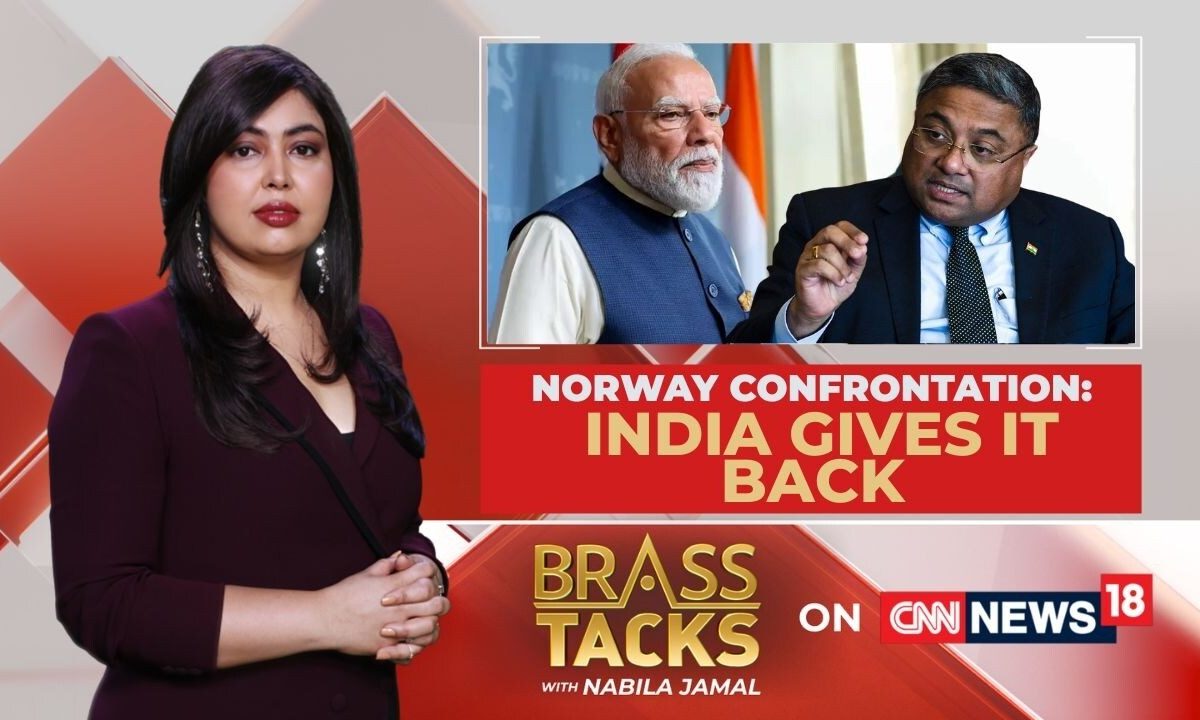 Modi's Oslo Standoff: A Journalist's Viral Moment Sparks Global Debate | Brass Tacks | News18