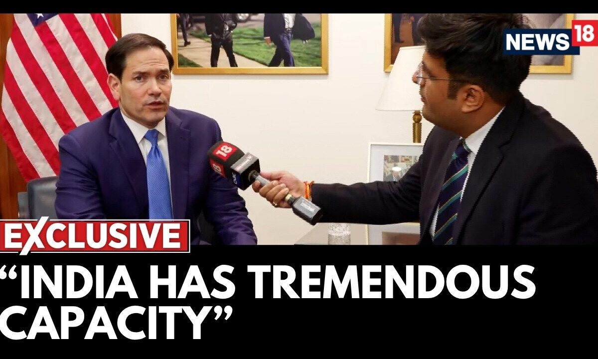 Marco Rubio EXCLUSIVE: 'Defence Joint Production Ideal For US And India': Secretary Of State