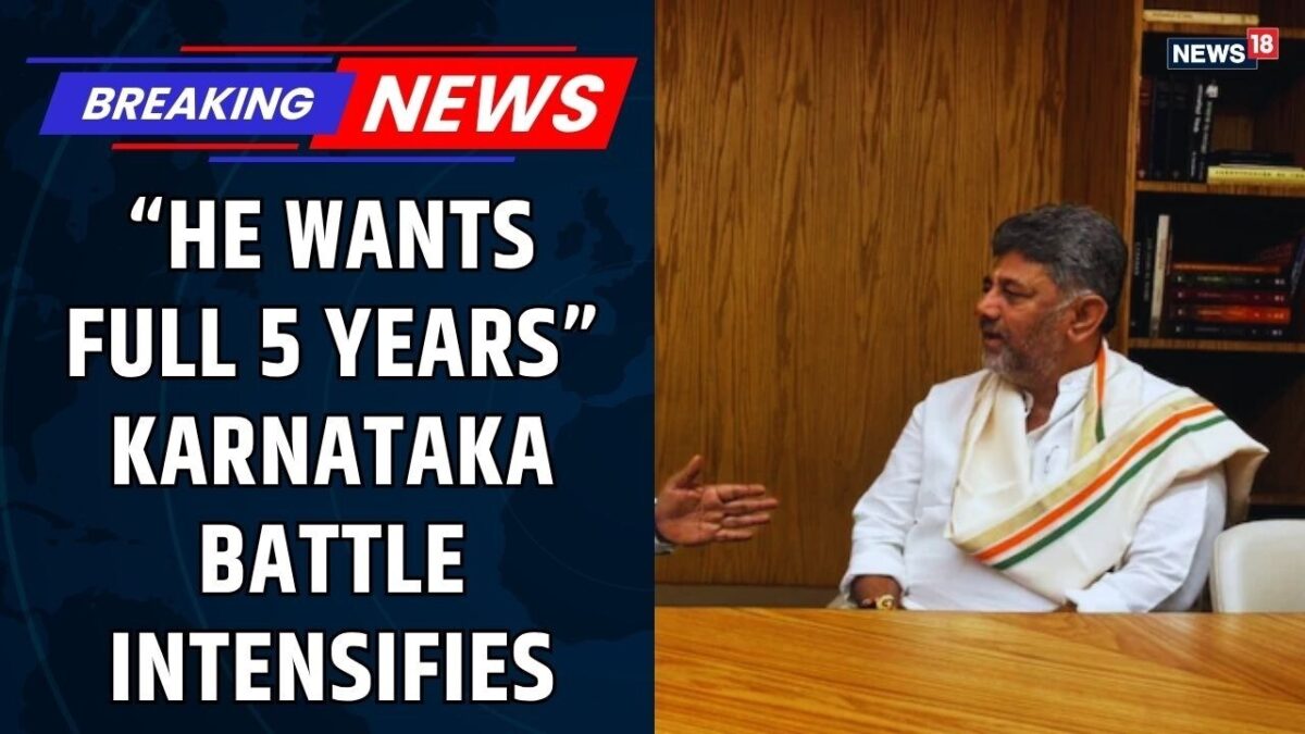 Karnataka CM Battle Intensifies as Siddaramaiah’s Intent Becomes Clear