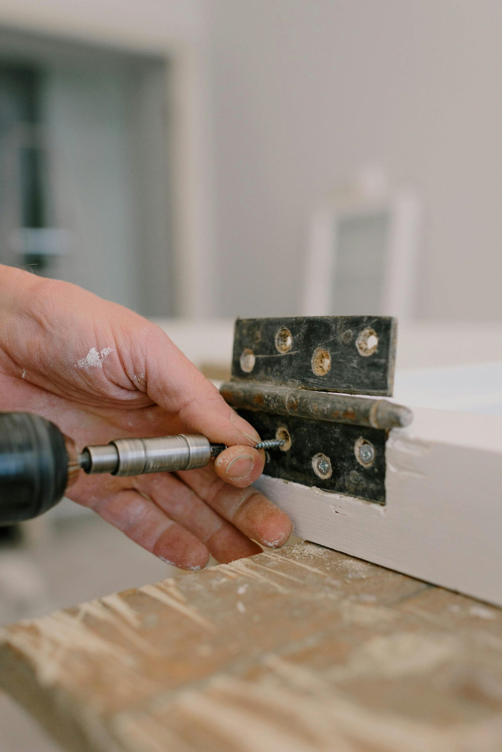 5. Tightening Loose Door HingesDoors and cupboard shutters often become loose over time because of daily use. A simple screwdriver is usually enough to tighten hinges and stop annoying creaking sounds.