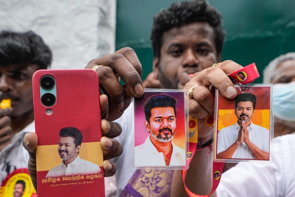 Blowing Whistles, Embraces: TVK Chief's Family Celebrates After Vijay's Stunning Debut