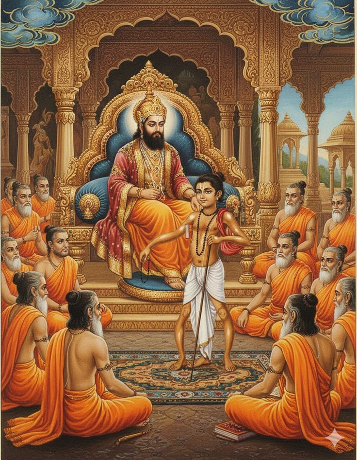 6. Vamana (The Dwarf Brahmin Avatar)Vamana appeared as a humble dwarf to subdue the powerful but arrogant King Bali. He asked for three steps of land, then expanded to cosmic size and covered heaven and Earth in two steps, leaving the third for Bali’s surrender.
