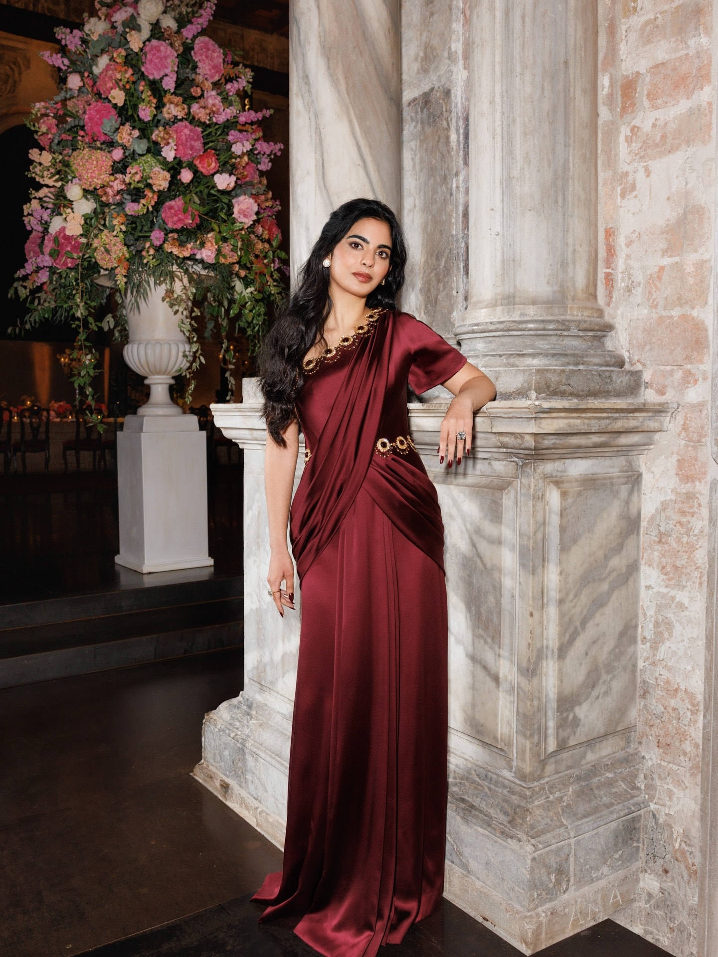 Priyanka Chopra, Isha Ambani, Radhika Merchant Just Gave Us The Ultimate  Saree Gown Mood Board