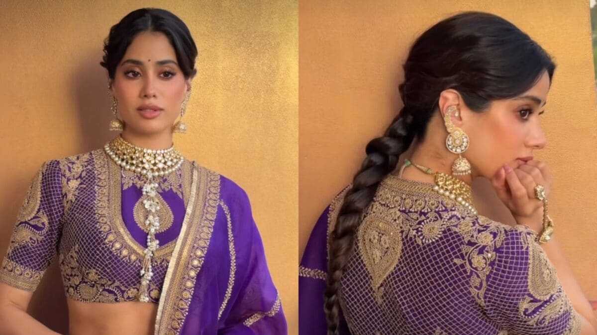 Janhvi Kapoor In Anamika Khanna Is The Exact Ethnic Blueprint Every Bride-To-Be Needs This Season | Fashion News