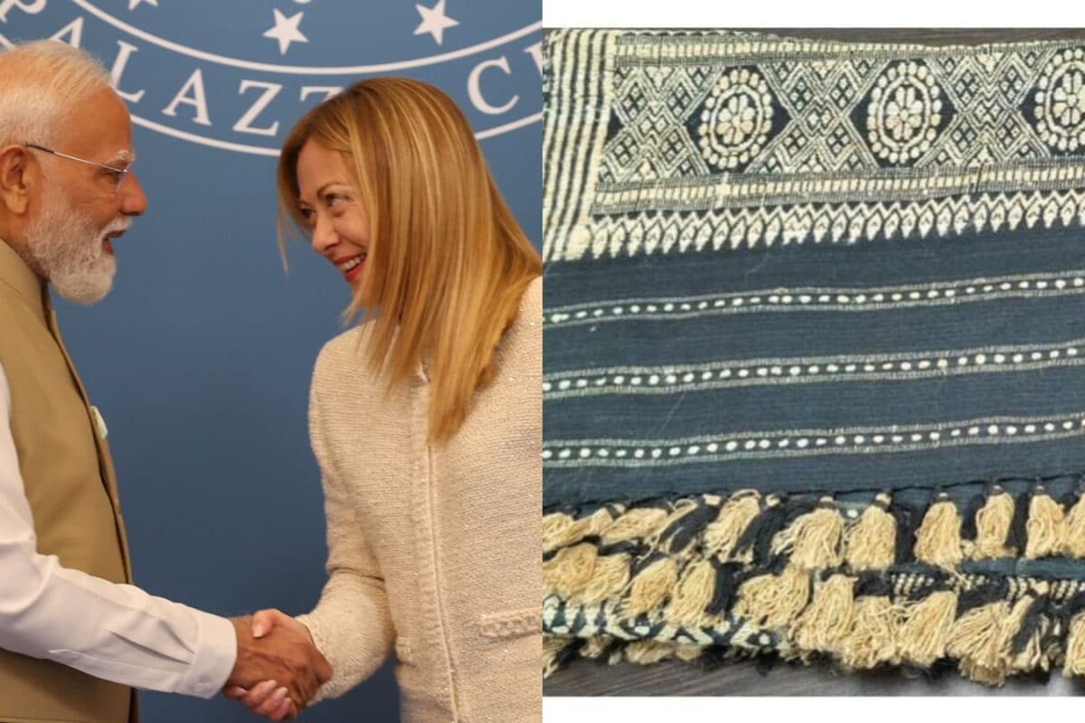PM Modi Gifts Eri Silk Stole To Giorgia Meloni, Puts The Spotlight On Assam’s Unique ‘Ahimsa’ Fabric