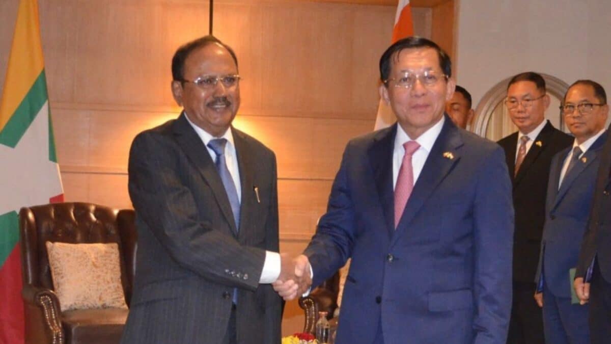 Ajit Doval Meets Myanmar President, Discusses Border Security, Insurgency And Immigration