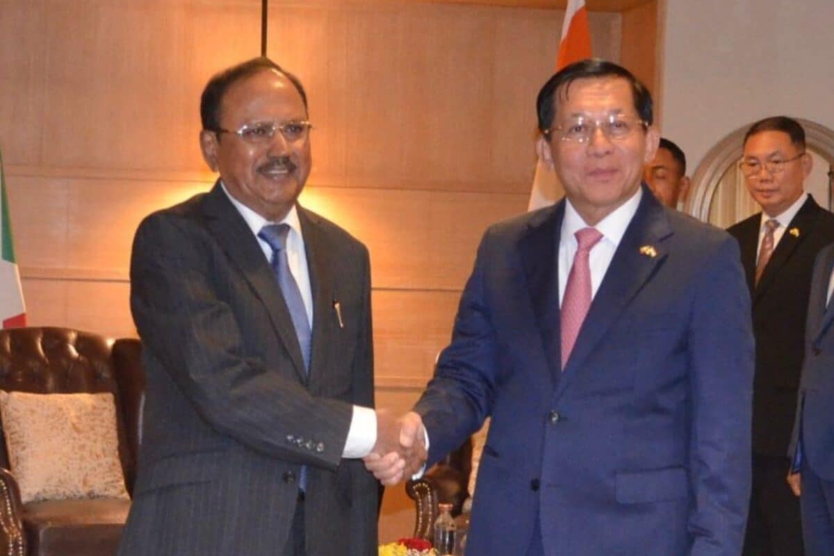 Ajit Doval Meets Myanmar President, Discusses Border Security, Insurgency And Immigration