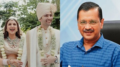 Arvind Kejriwal Carried Raghav Chadha On His Shoulders During Wedding ...