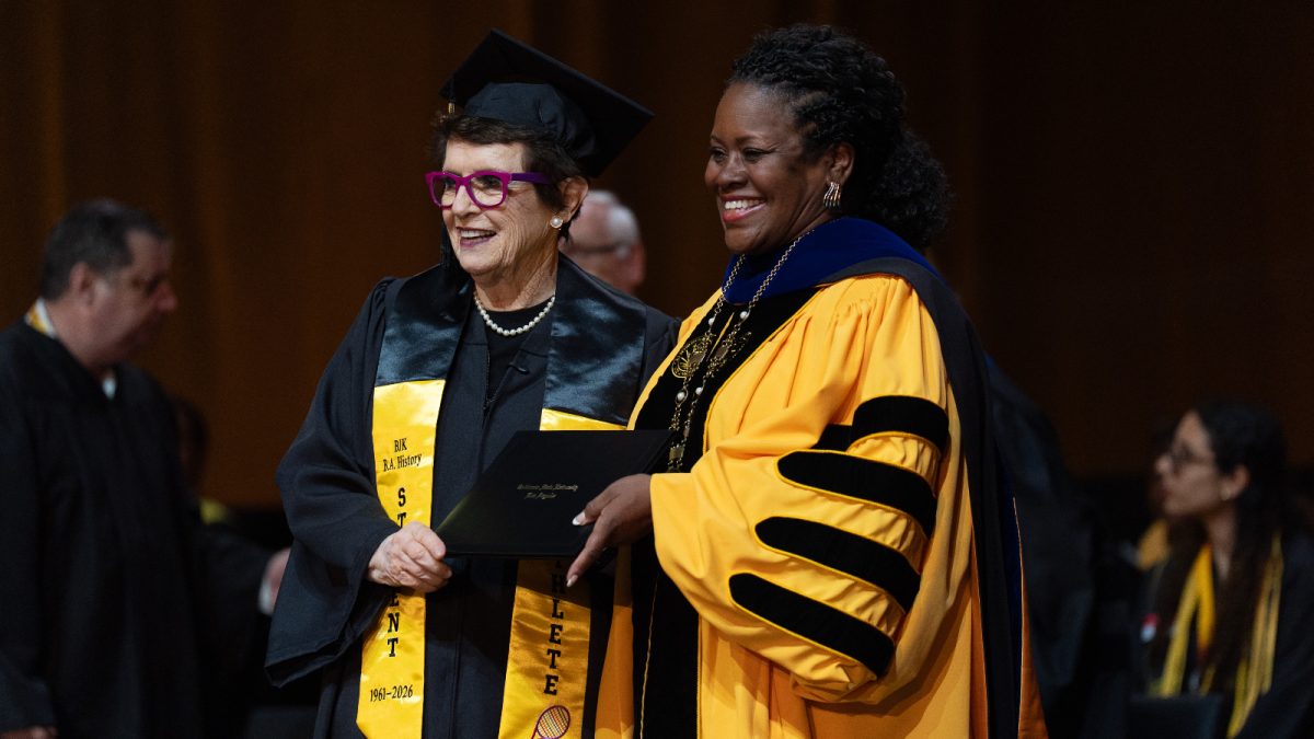 A 60-Year Wait? Tennis Legend Billie Jean King Graduates From College At 82