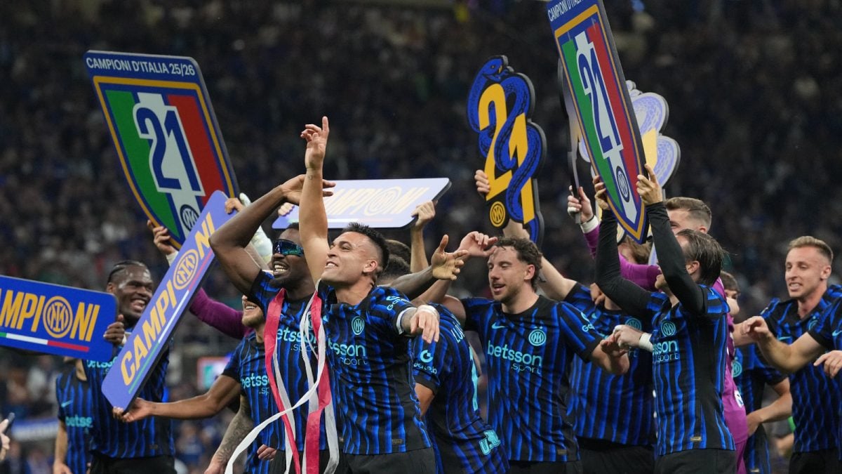 Inter Milan Crowned Serie A Champions As Scudetto Returns To San Siro